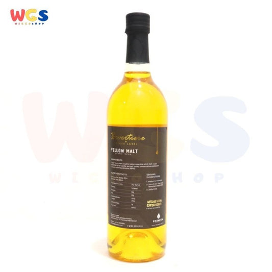 Syrup Bevertiere Black Label Yellow Malt Flavored 750ml - Halal