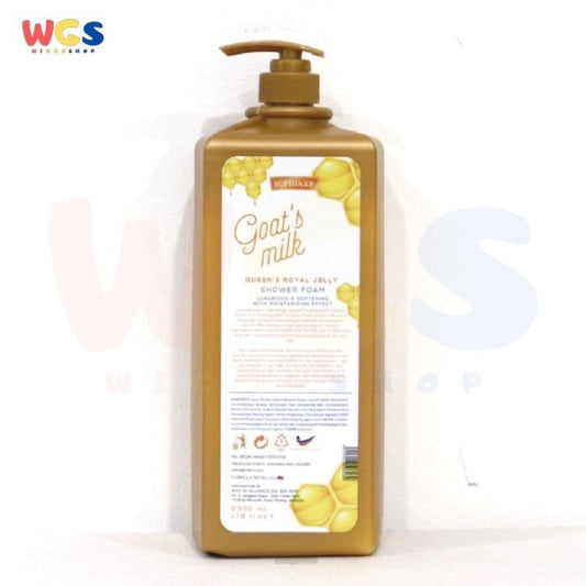 Sophia Kp Goats Milk Shower Foam Royal Jelly 2.3 L - Sabun Mandi