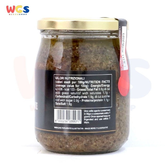 Bosco Black Truffle Paste Sauce Salsa Tartufatta 500 gr