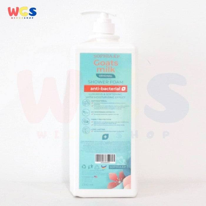 Sophia Kp Goats Milk Shower Foam Anti Bacterial 2.3 L - Sabun Mandi