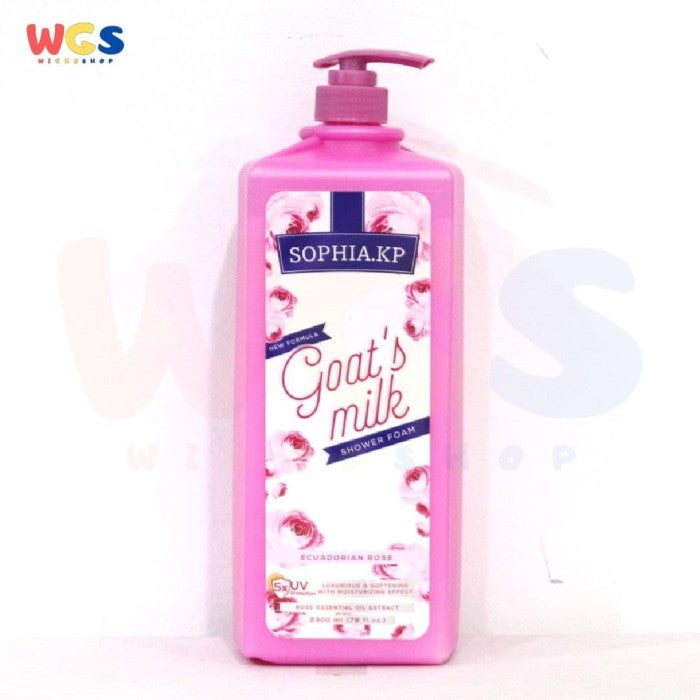 Sophia Kp Goats Milk Shower Foam Ecuadorian Rose 2.3 L - Bath Soap