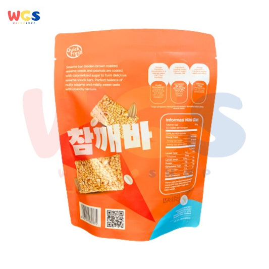 Quick Fresh Snack Chamkeba Sesame Bar 126gr - Snack Biji Wijen