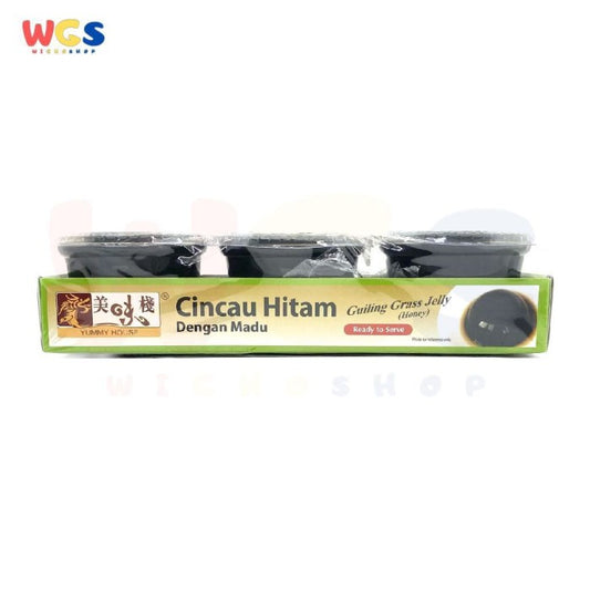 Yummy House Guiling Grass Jelly Honey Cincau Hitam Madu 3 x 220g
