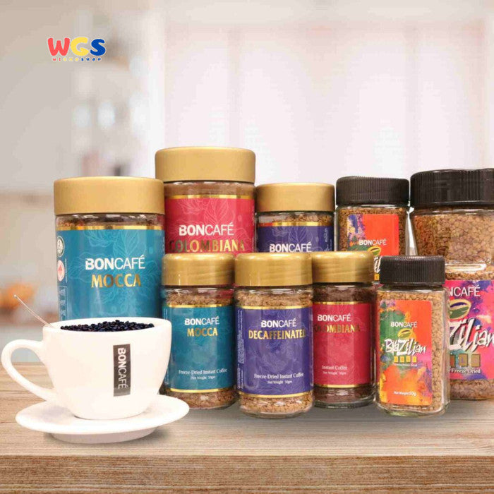 BONCAFE Mocca Freeze Dried Instant Coffee 100g - Kopi Instant