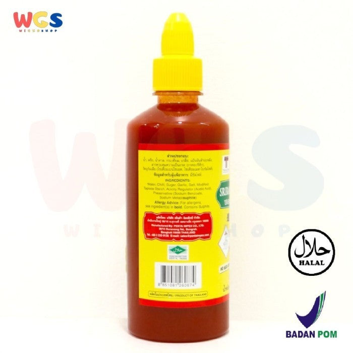 Thai Boy Sriracha Chilli Sauce 515 gr - Saus Sambal Sriracha Thailand