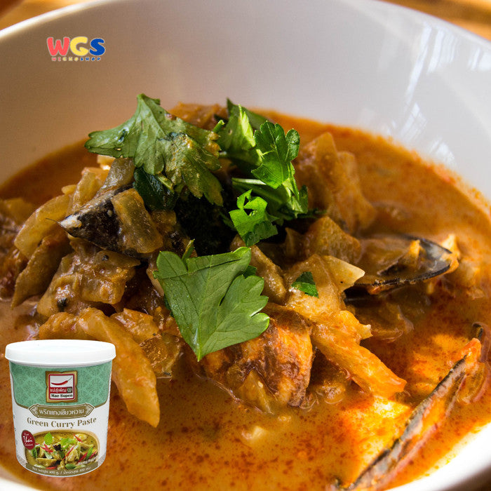 Mae Supen Green Curry Paste 400g – Pasta Kari Hijau Thailand Autentik untuk Masakan Lezat