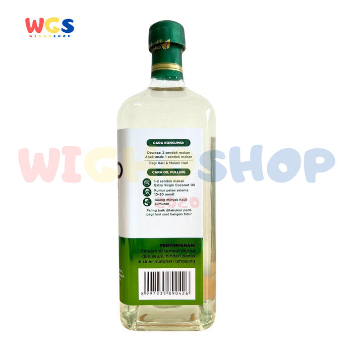 Dehealth Supplies Fineco Extra Virgin Coconut Oil 1000ml – Cold Pressed Pure Coconut Oil