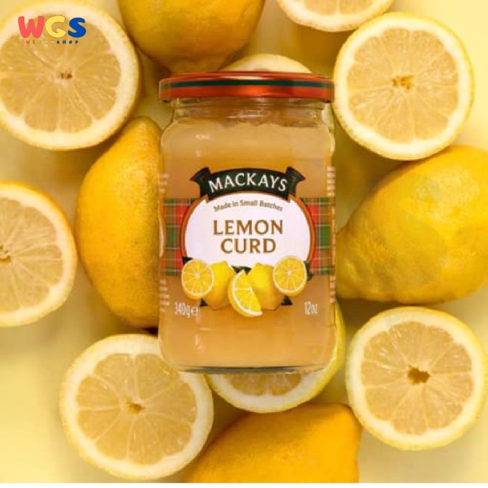 Mackays Lemon Curd Jam 340g - Lemon Jam