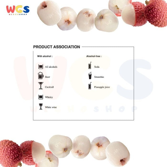 1883 Maison Routin France Syrup Lychee Flavored 1 ltr - 33.8 fl oz