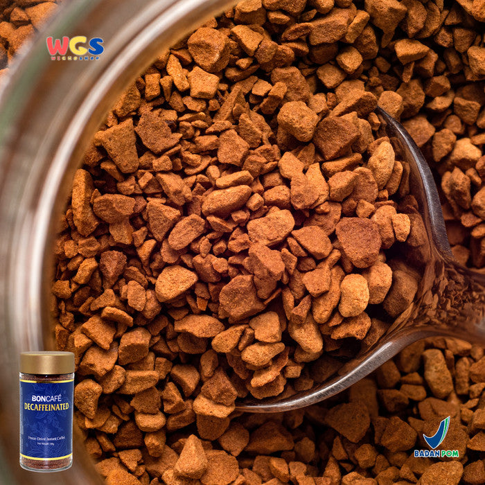 BONCAFE Decaffeinated Freeze Dried Instant Coffee 100g