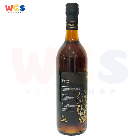 Syrup Bevertiere Black Label Brown Molasses Flavored 750ml - Halal