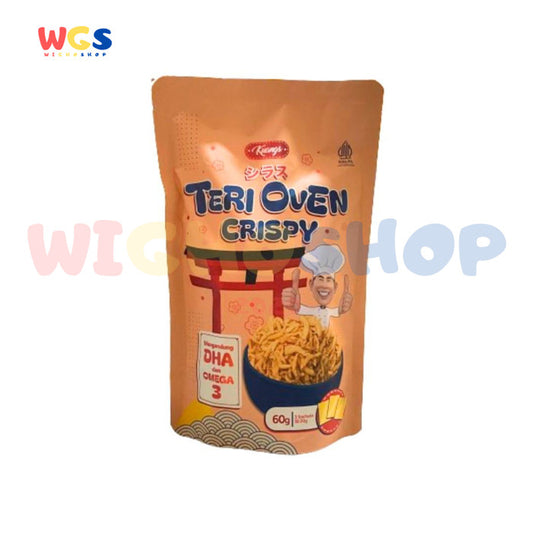 Kuangs Snack Teri Krispi Shirasu Oven Omega 3 & DHA 60g - 3sx20g