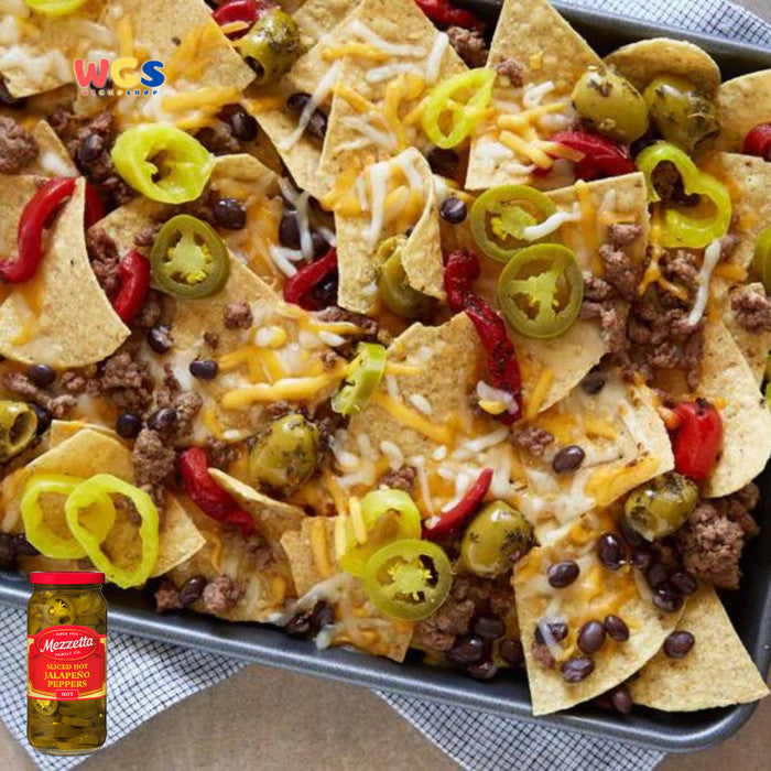 Mezzetta Sliced Hot Jalapeno Peppers 473ml