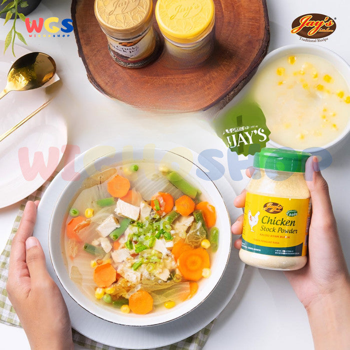 Jays Chicken Stock Powder Non MSG 150 gr - Kaldu Ayam Bubuk