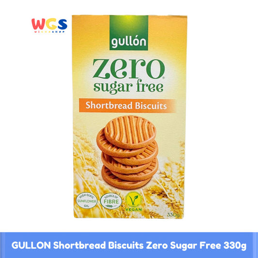 GULLON Shortbread Biscuits Zero Sugar Free 330g