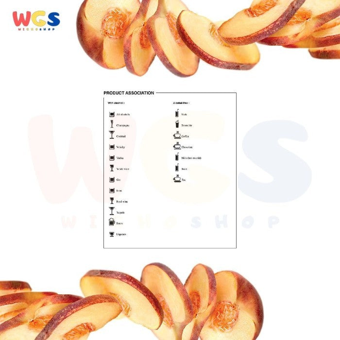 1883 Maison Routin France Syrup Peach Flavored 1 ltr - 33.8 fl oz