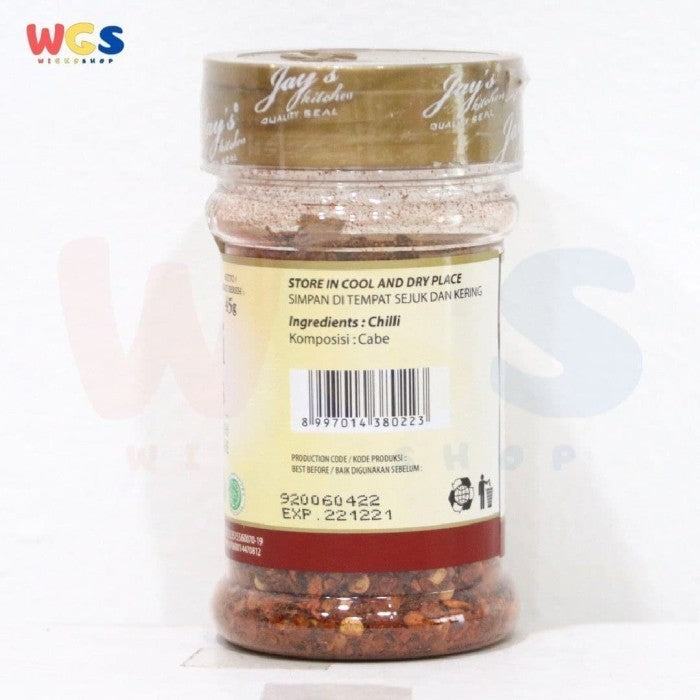 Jays Chilli Flakes Remah Cabe 45 gr