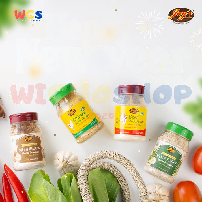 Jays Chicken Stock Powder Non MSG 150 gr - Kaldu Ayam Bubuk