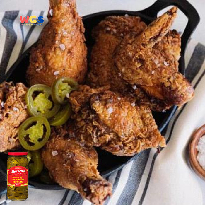 Mezzetta Sliced Hot Jalapeno Peppers 473ml