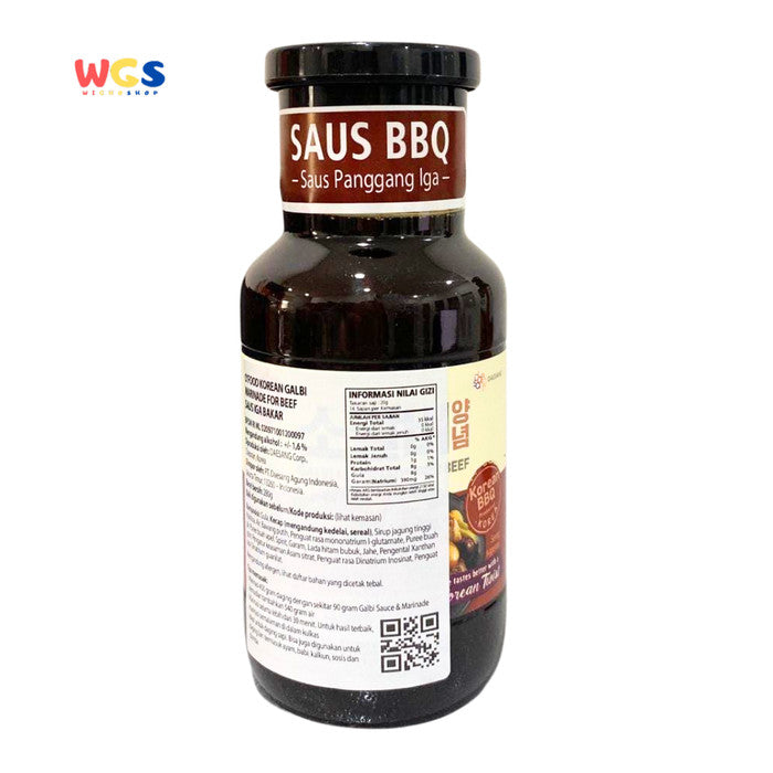 O'Food Korean BBQ Galbi Marinade Sauce For Beef 280g