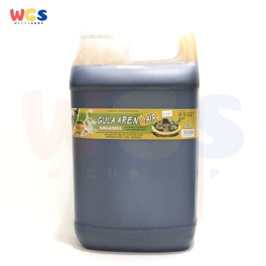 Nagamas Liquid Natural Palm Sugar Original Liquid Palm Sugar 5 ltr - Halal