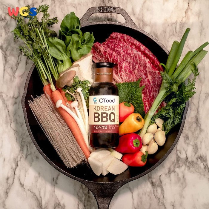 Chung Jung One Korean Bbq Sauce Beef Bulgogi Marinade 500g 407ml