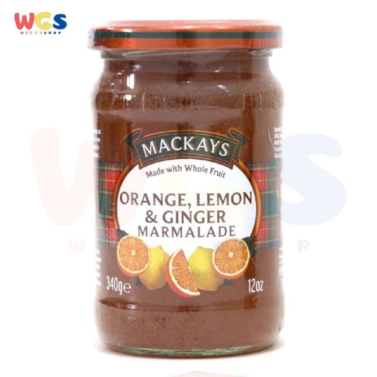Selai Mackays Orange, Lemon, & Ginger Marmalade 340 gr