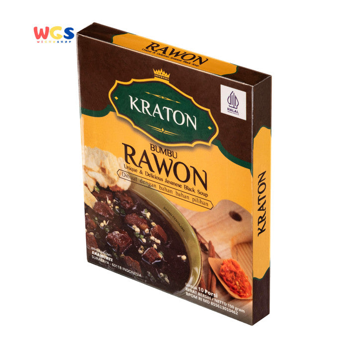KRATON Unique and Delicious Rawon Seasoning 150g - Javanese Black Soup