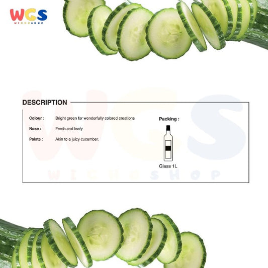 1883 Maison Routin France Syrup Cucumber Flavor 1 Ltr - 33.8fl oz