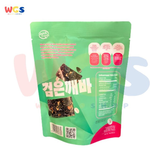 Quick Fresh Snack Gomenkeba Black Sesame Bar 113gr - Wijen Hitam