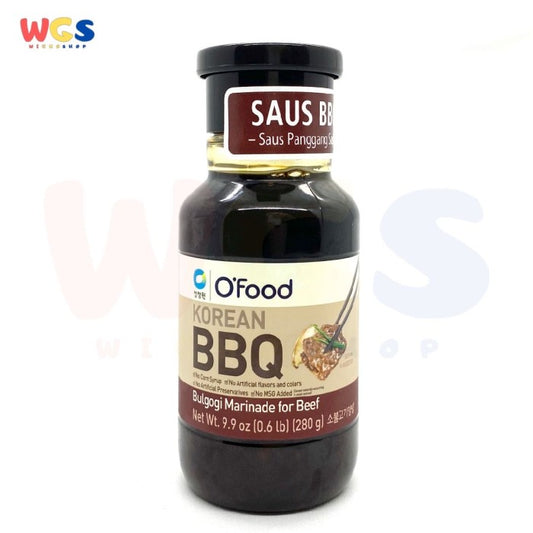 Barbeque Sauce Bulgogi & Marinade Chung Jung One Korean 228 ml