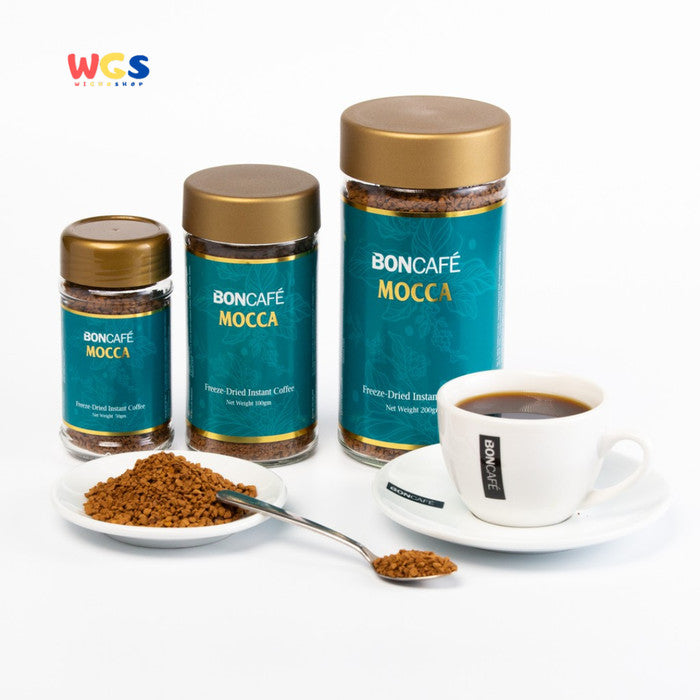 BONCAFE Mocca Freeze Dried Instant Coffee 100g - Kopi Instant