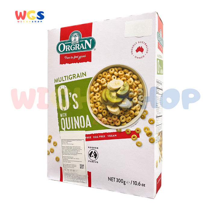 ORGRAN Multigrain 0s With Quinoa Gluten Free Vegan 300g