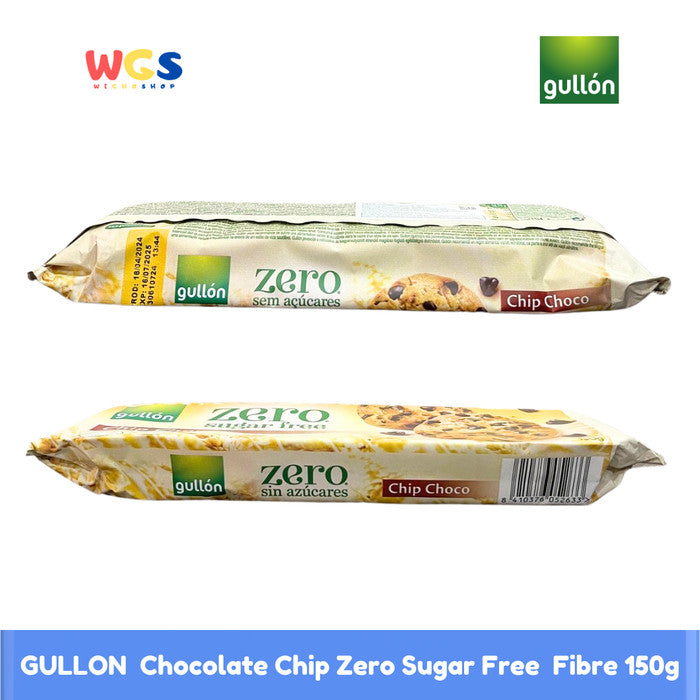 GULLON Chocolate Chip Cookies Zero Sugar Free Fibre 150g