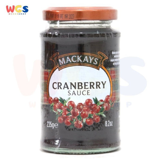 Selai Mackays Cranberry Sauce 235 gr - Selai Cranberry
