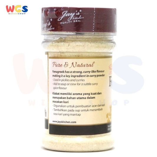 Jays Fenugreek Ground 65 gr - Klabat Powder