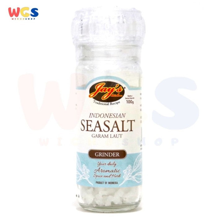 Jays Indonesia SeaSalt Grinder 100 gr - Original Sea Salt