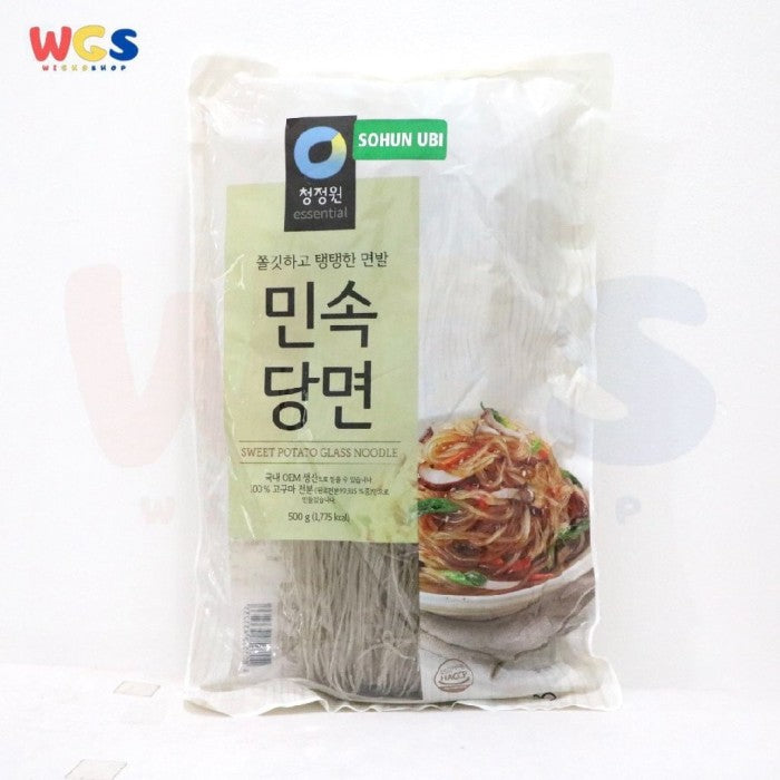 Vermicelli Sweet Potato Glass Noodle Chung Jung One Korean 500 gr - Japchae