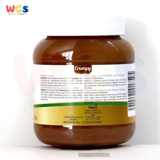 Selai Crumpy Hazelnut Spread 400 gr - Selai Kacang Coklat