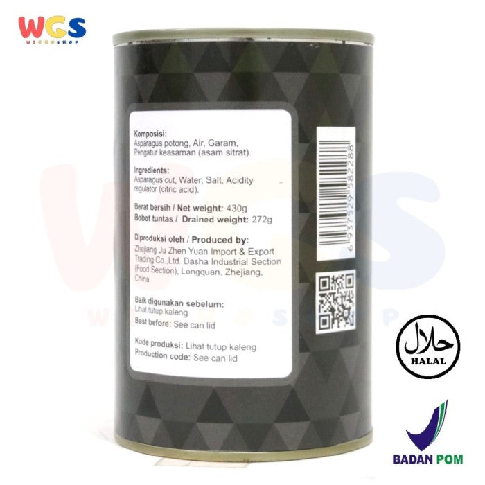 Wilmond Asparagus Cut 430 gr - Canned Asparagus