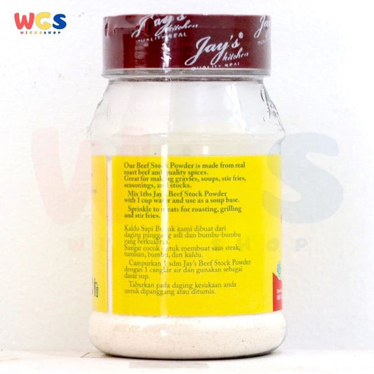 Jays Beef Stock Powder Non MSG 150 gr - Powdered Beef Stock