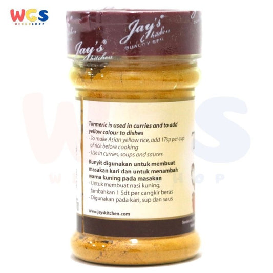 Jay's Kitchen Turmeric Ground 55g – Premium Turmeric Powder