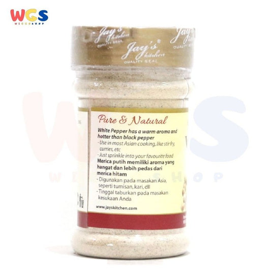 Jays White Pepper Ground 75 gr - White Pepper Powder