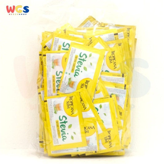 Tropicana Slim Stevia Natural Sweetener 100 Sachets x 2.6g