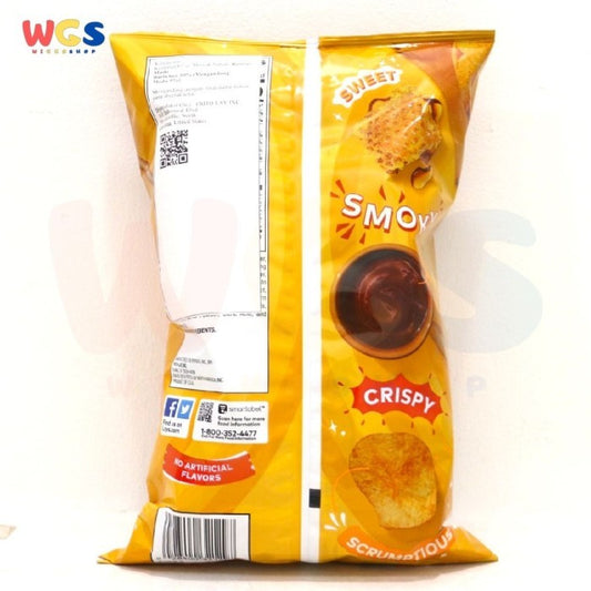 Snack LAYS Honey BBQ Flavored Potato Chips 6.5oz 184.2g