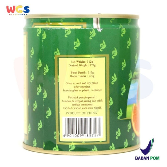 Golden Canned Mandarin Orange in Syrup 312g - Premium Canned Mandarin Oranges