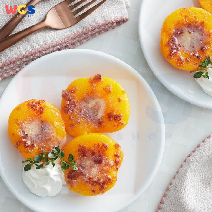 Golden Premium Peach Halves in Heavy Syrup From Greece 820 gr - Peach