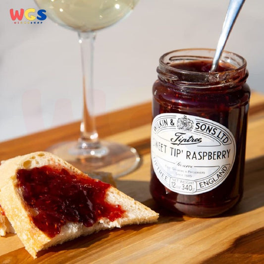 Wilkin & Sons Selai Tiptree Sweet Tip Raspberry Preserve Spread 340g
