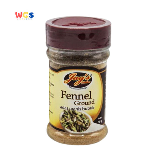 Jays Fennel Ground 55g - Sweet Fennel Powder