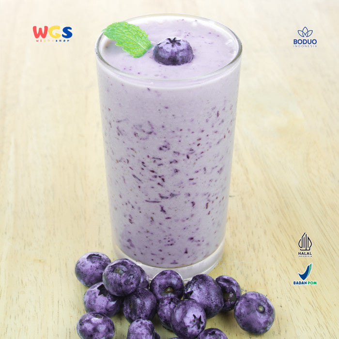 BODUO Blueberry Flavored Puree Jam 2.1L – Selai Blueberry Premium dengan Tekstur Lembut